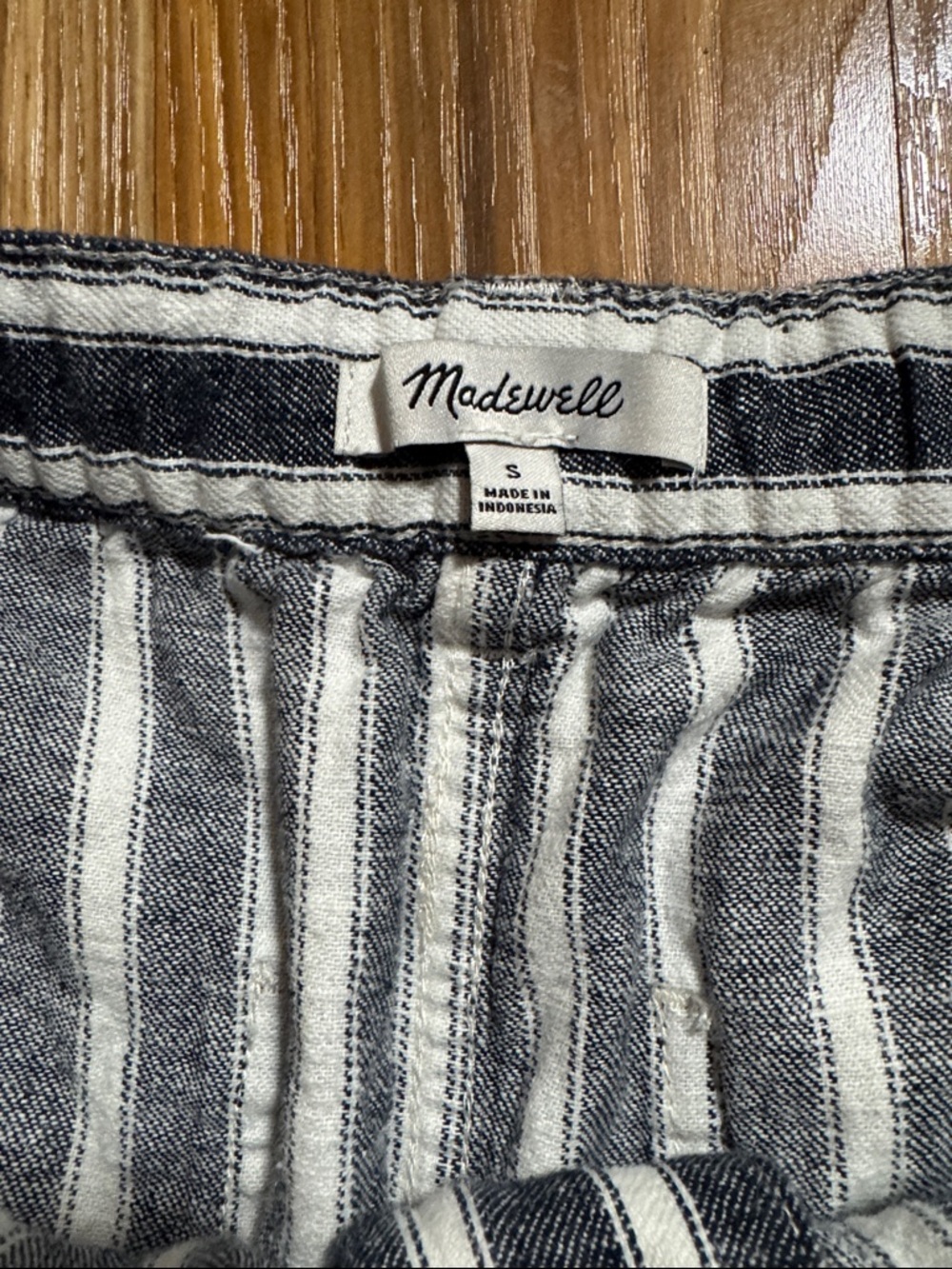 Madewell Pull On Drawstring Shorts Size Small - Picture 2 of 6